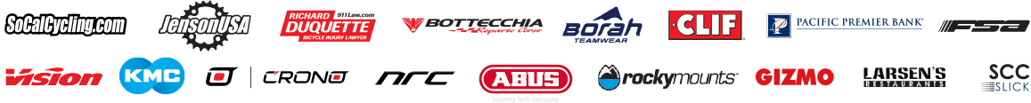SoCalCycling.com Team Sponsors